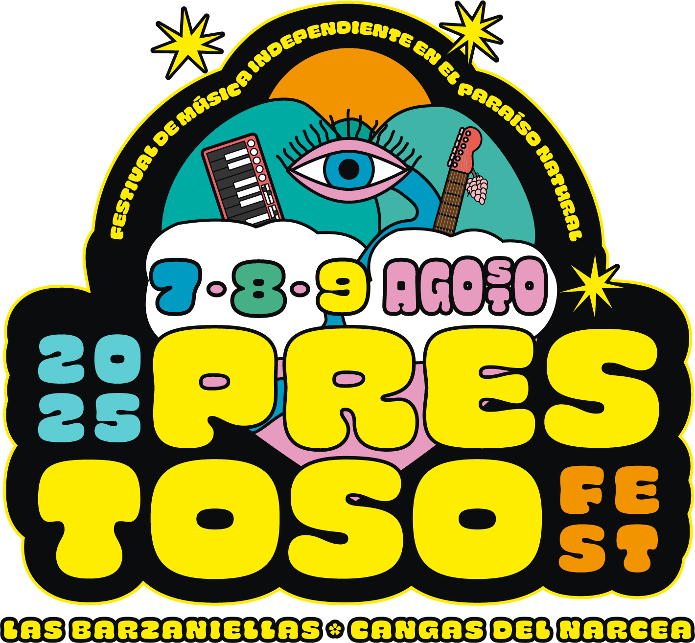 PRESTOSO FEST 2025 LOGO COMPLETO